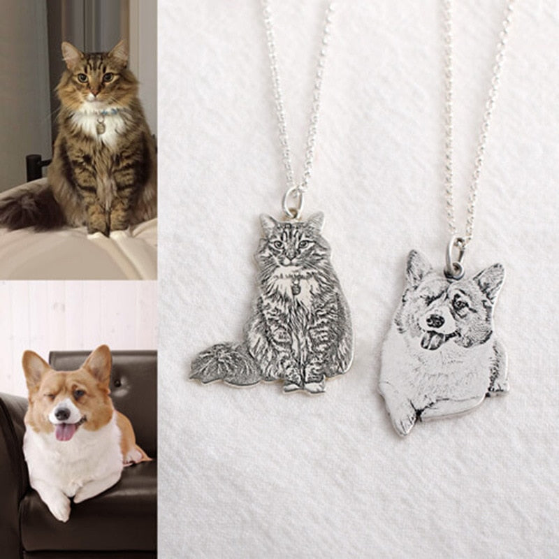 personalized dog pendant