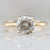 Stella Salt & Pepper Diamond Ring in Peach Gold®