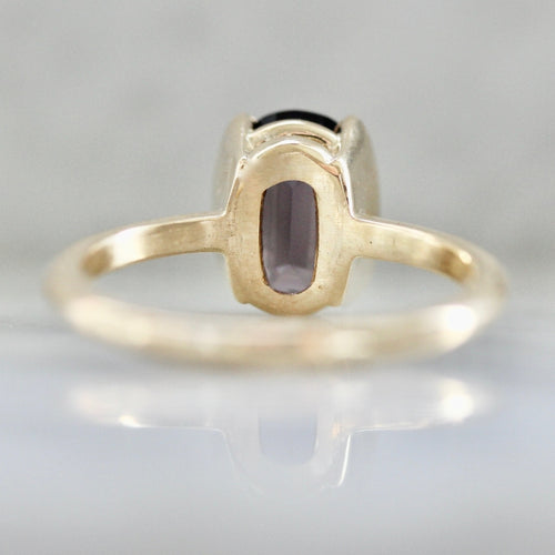 Third Act Purple Cushion Cut Spinel Ring - Gem Breakfast