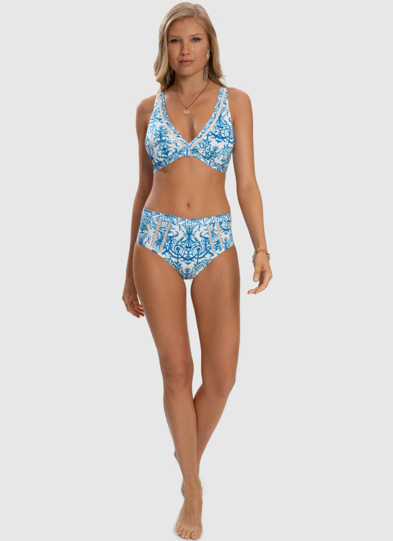 Nemean D/DD Cup Bikini Top – Aqua Blu Australia
