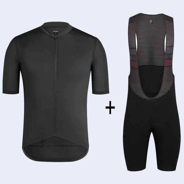 black cycling kit