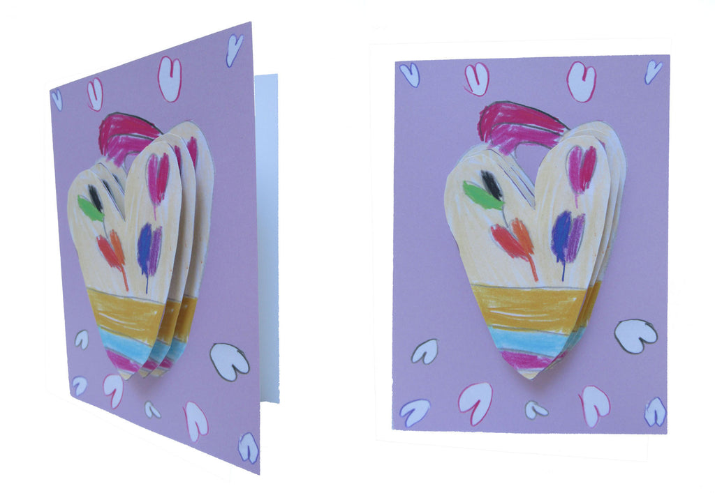 3D Heart Card