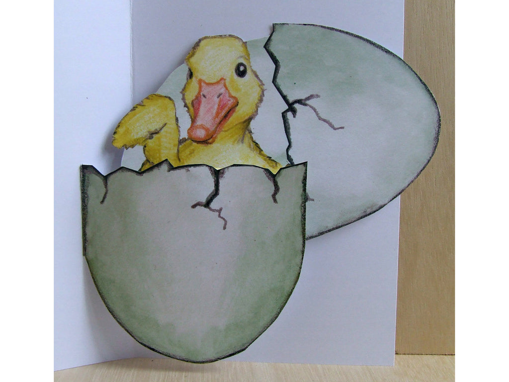 Duckling Pop Up Card