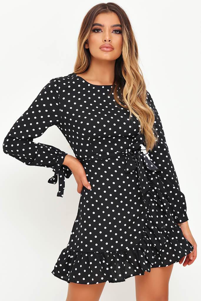 long sleeve tea dress