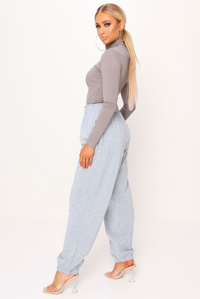 grey oversized joggers womens