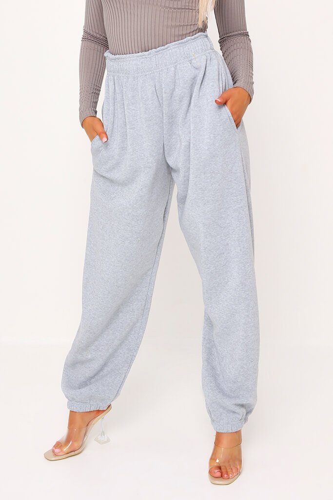 Grey Oversized 90s Joggers | Joggers | I SAW IT FIRST