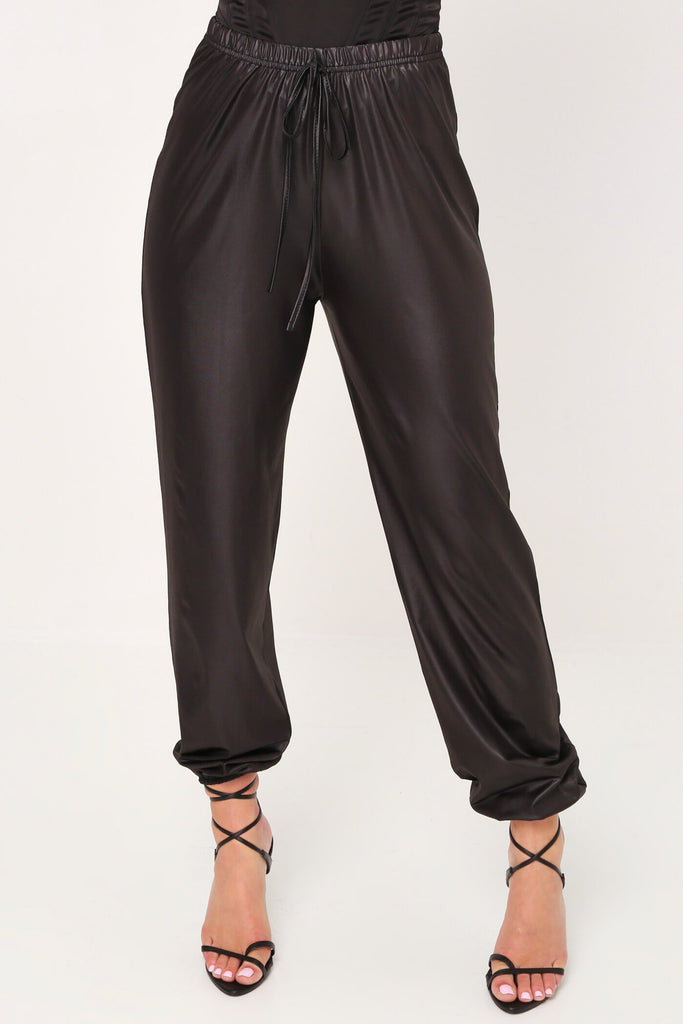 ankle tie joggers