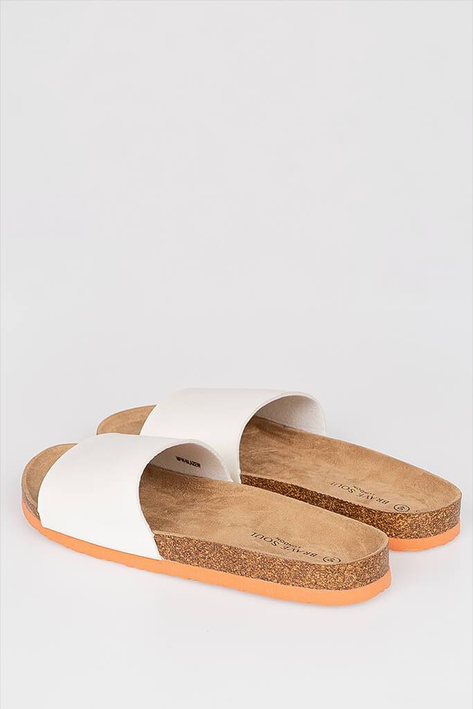 sole cork flip flops mens