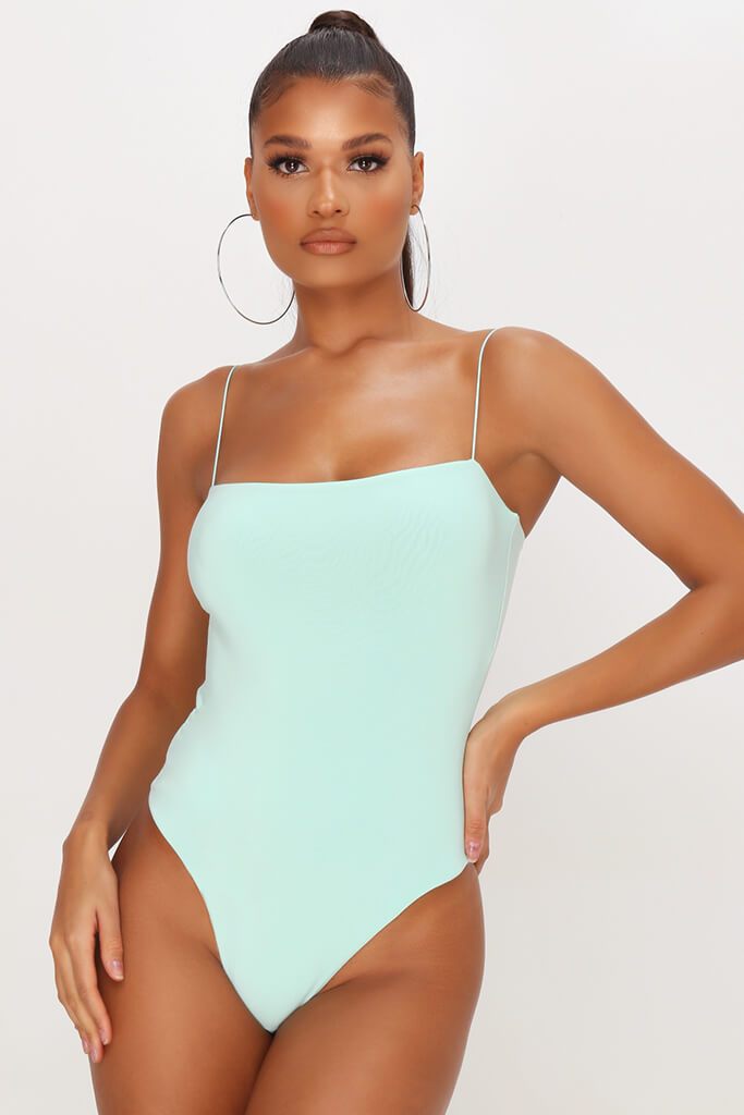 mint green bodysuit