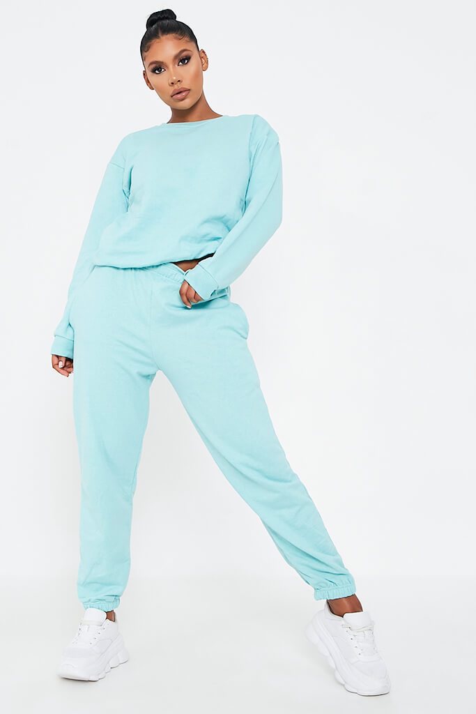 Mint Green Basic Joggers | Joggers | I SAW IT FIRST