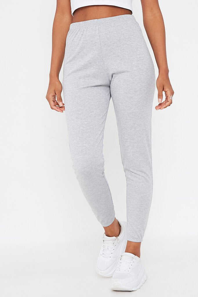 plain grey joggers