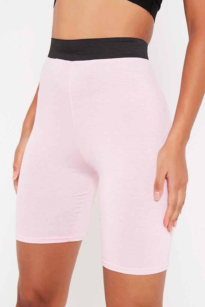 pink cycling short