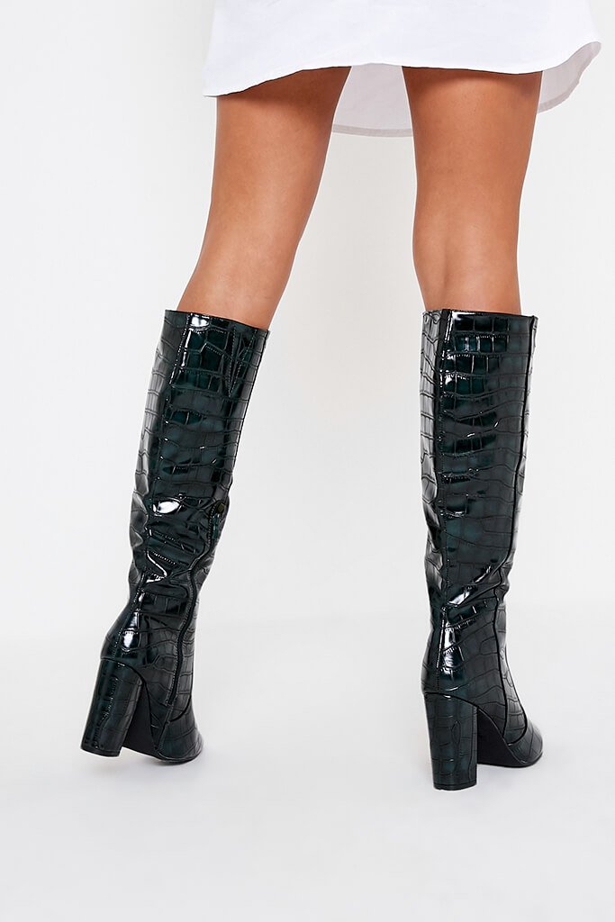 croc long boots