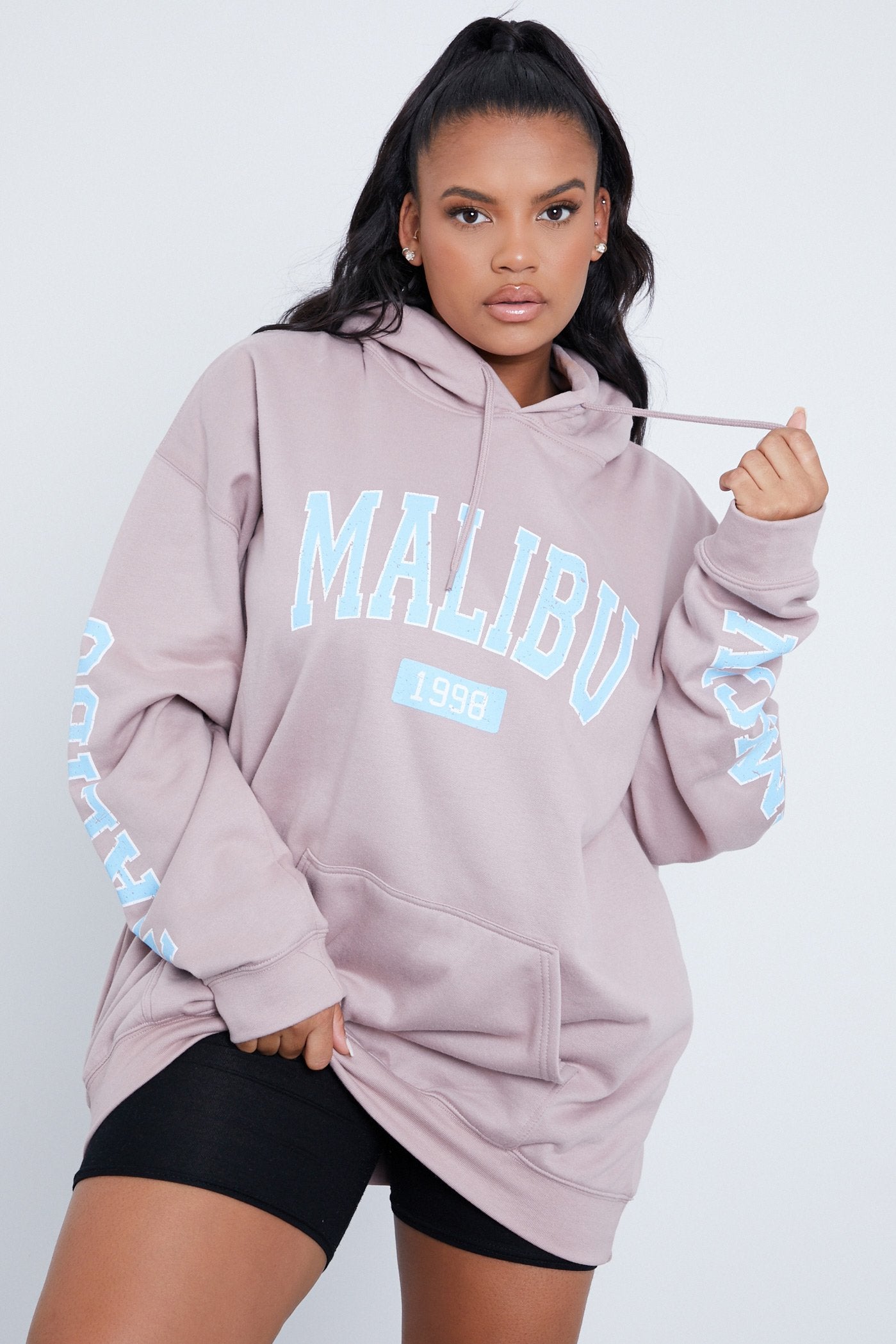 Mink Plus Size Malibu Oversized Graphic Hoodie | Tops | Tops | I SAW IT ...