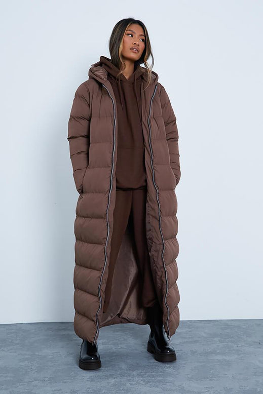 maxi coat hood