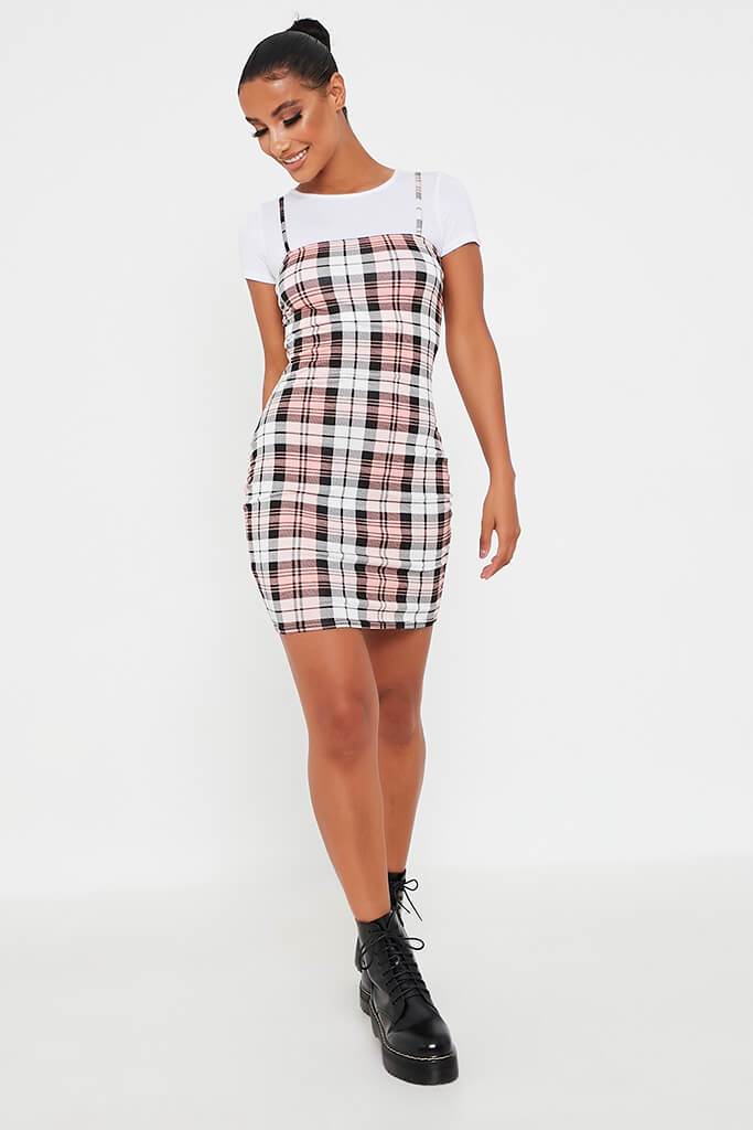 bodycon tartan dress