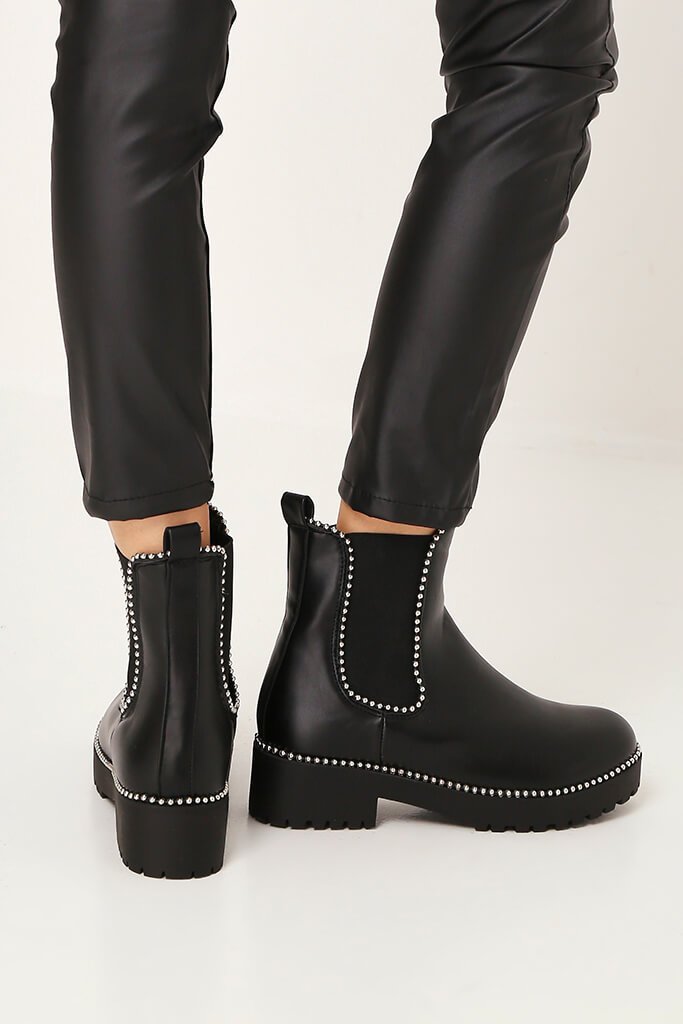 hugo boss black boots