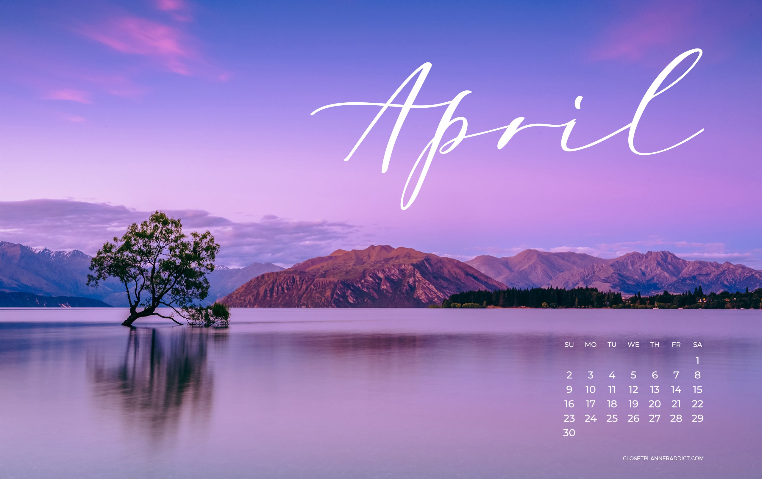 Free April 2023 Wallpapers by Closet Planner Addict