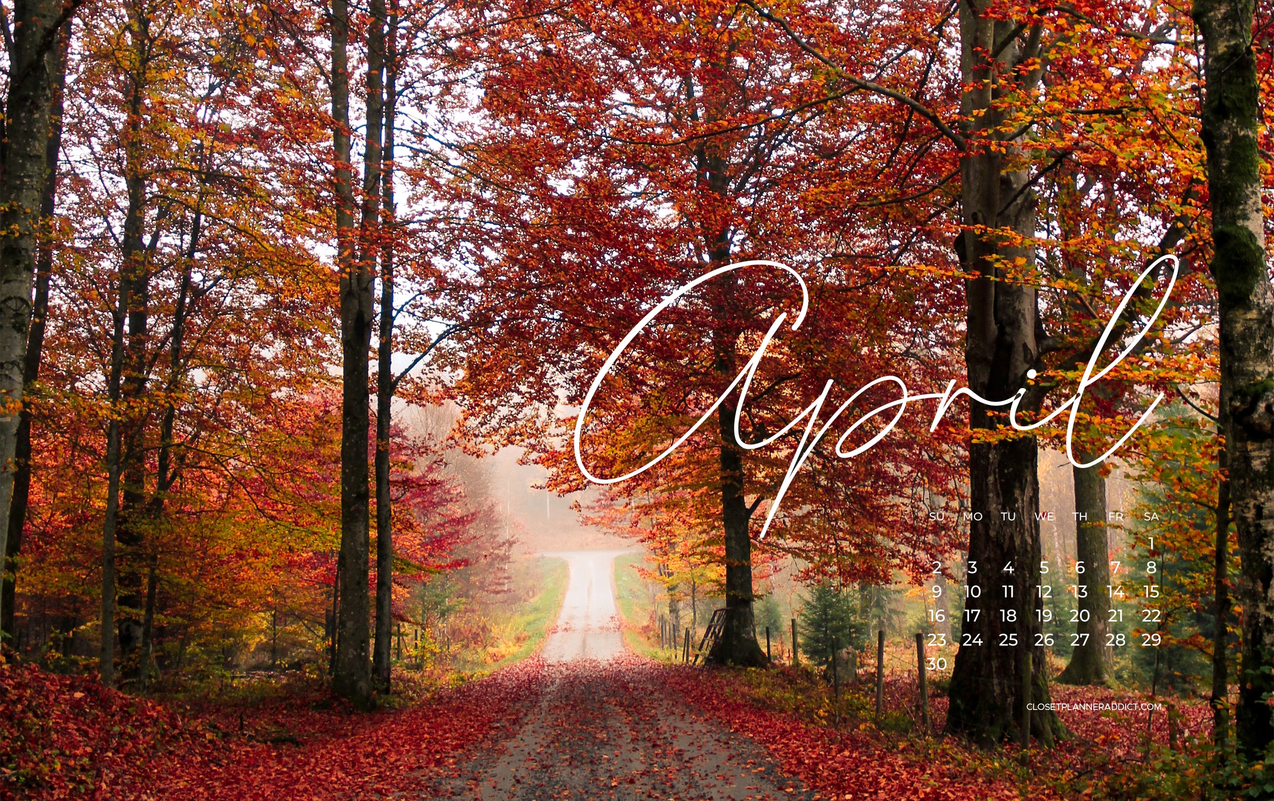 Free April 2023 Wallpapers by Closet Planner Addict