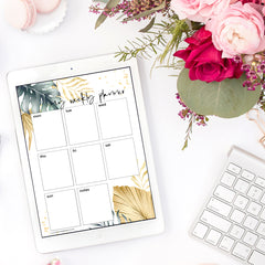 Free Printable My Weekly Planner