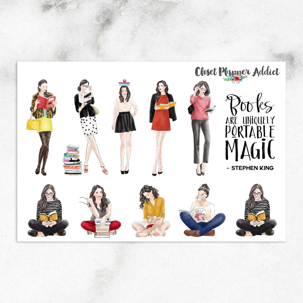 Chic Fashion Planner Stickers ⋆ The Petite Planner