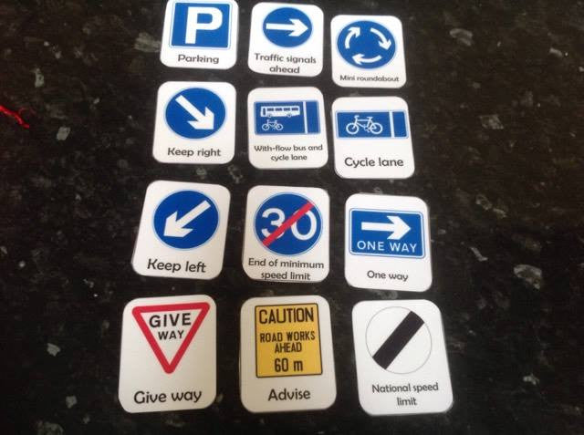 Traffic Signs Flashcards Childminding And Educational Resources