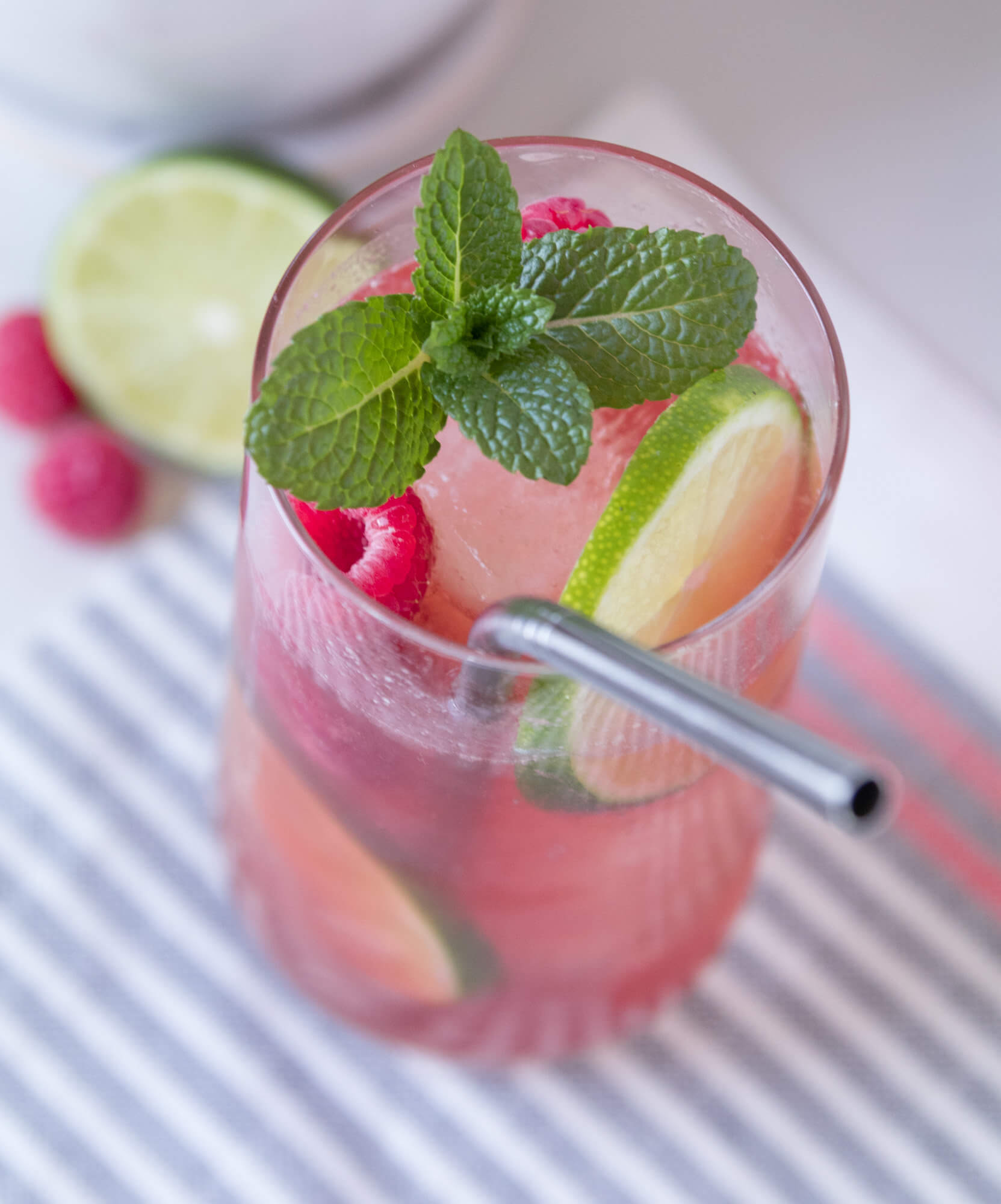 Raspberry Lime Planter's Punch
