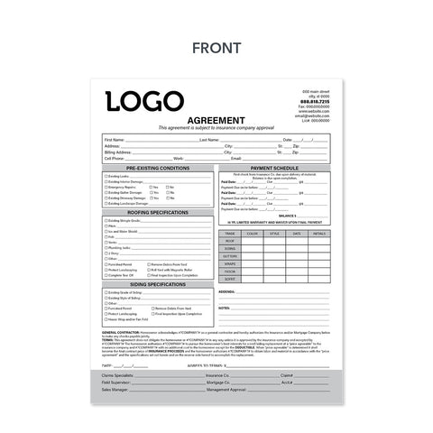 invoice form estimate FREE Shipping Forms   Carbonless Custom Designed  Printed