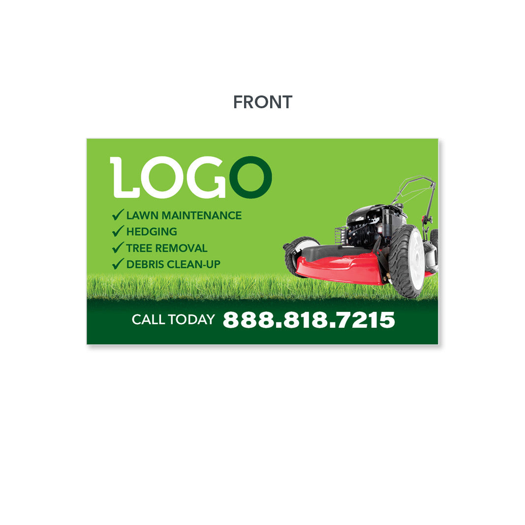 Business Card Magnet  Personalize a Lawn Care Magnet for Your Landscaping  Business at