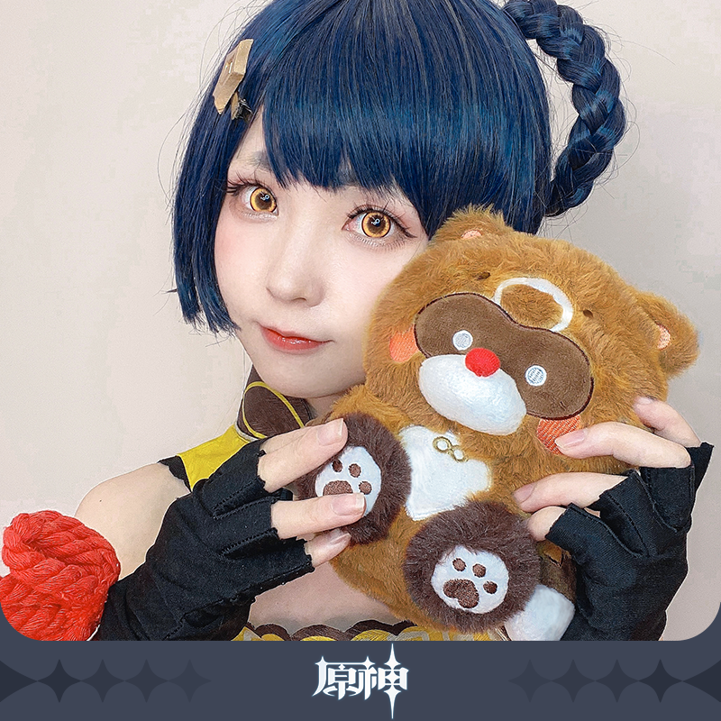 2020 New Game Genshin Impact Paimon Theme Cute Soft Plush Doll Stuffed