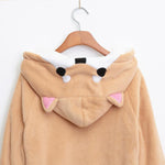 Load image into Gallery viewer, Harajuku Japanese Kawaii Doge Women Hoodies Sweatshirts Casual Jacket - fortunecosplay
