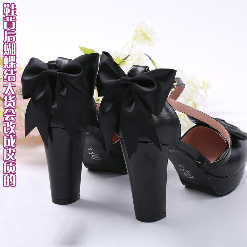 Game OW DVA Black Cat Cosplay Shoes 