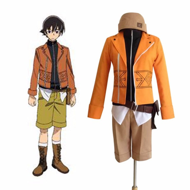 Mirai Nikki Future Diary Akise Aru Uniform Cosplay Party Costume