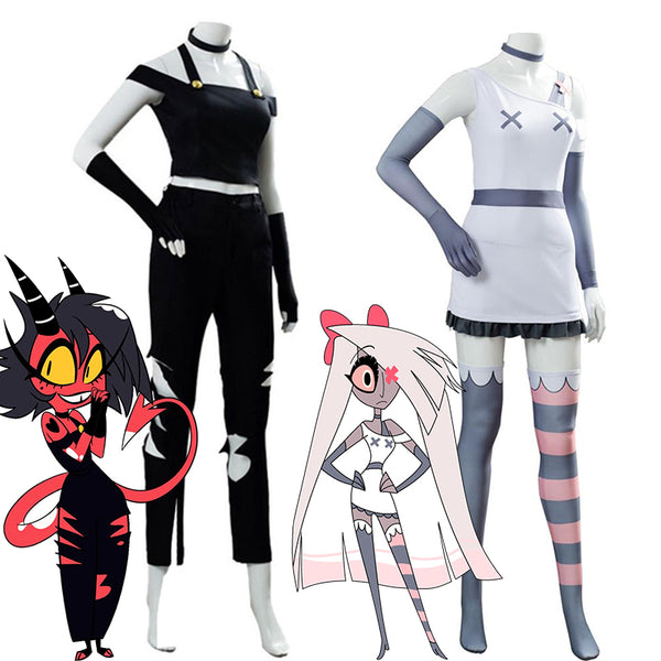 Reneecho Millie Helluva Boss Hazbin Hotel Outfit Cosplay Costume VAGGI ...