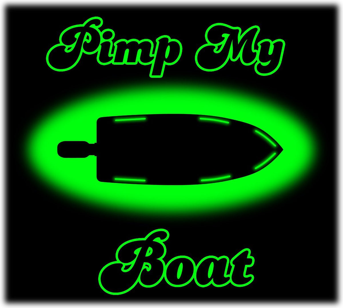 pimp my boat green led boat deck lighting kit diy with