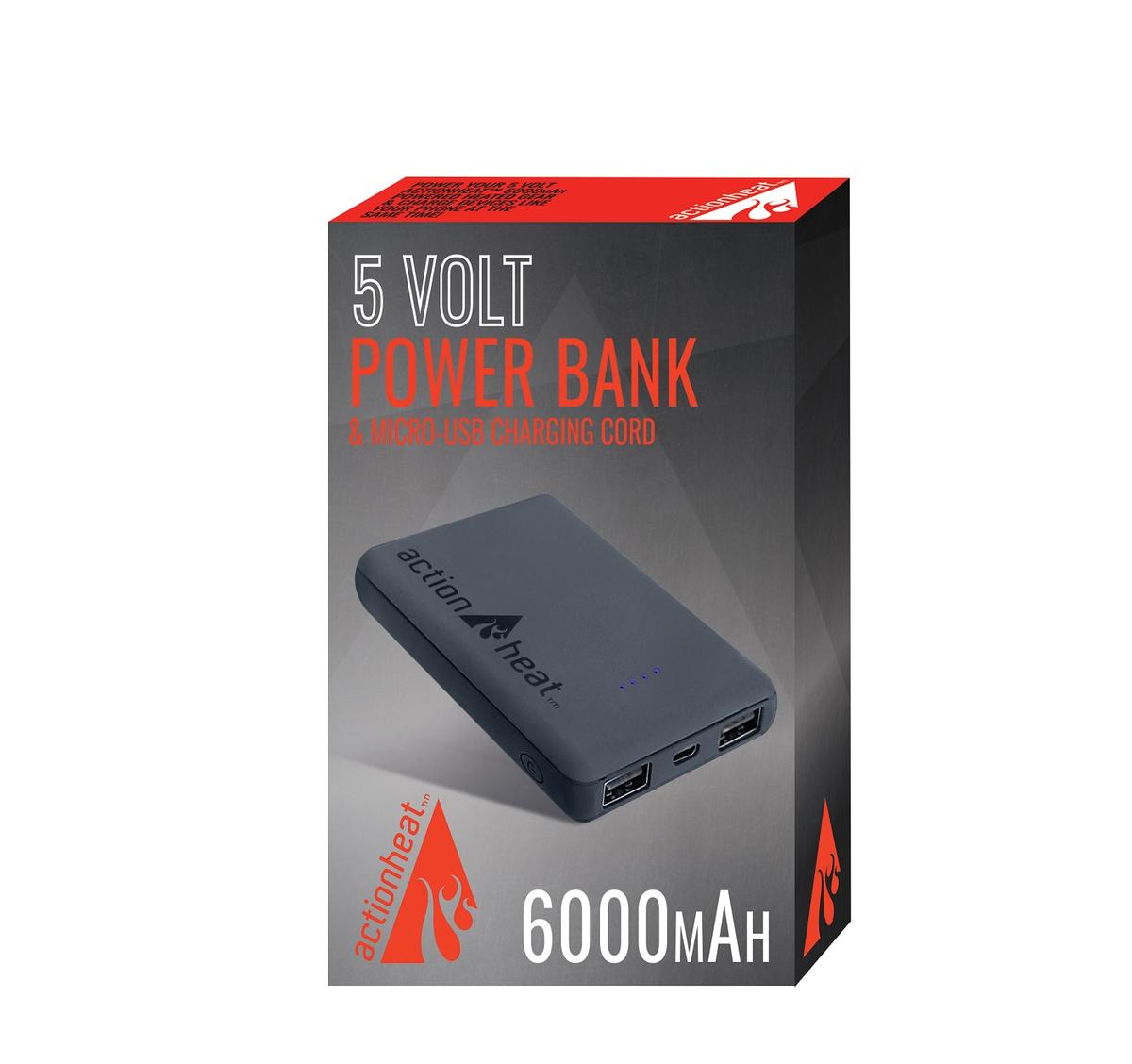 5V 6000mAh Power – Heated Apparel