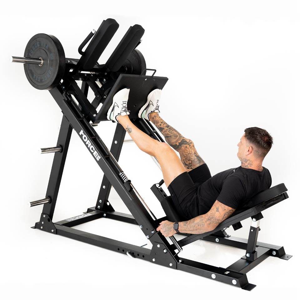 Ultimate 45 Degree Leg Press Hack Squat Combo