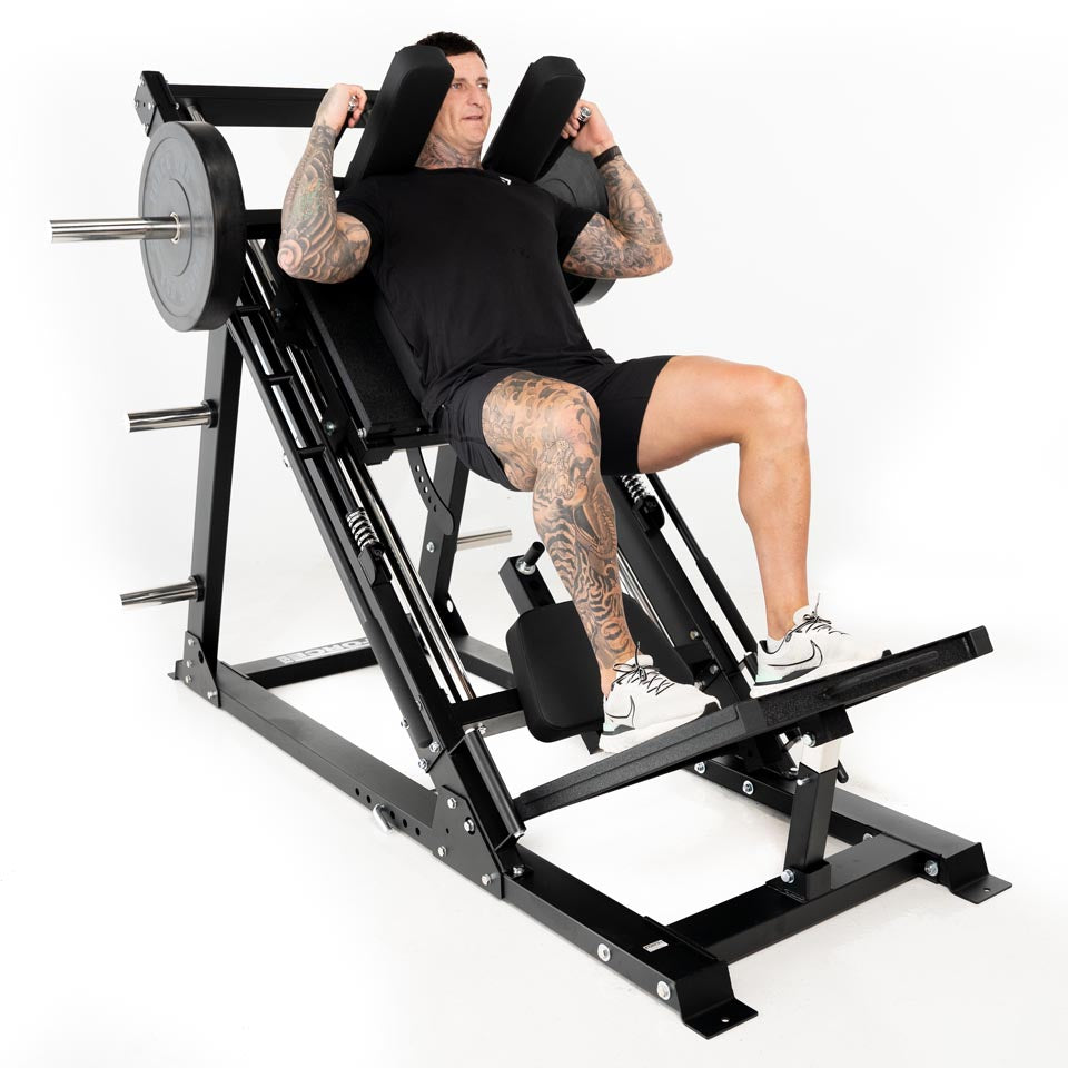 Ultimate 45 Degree Leg Press Hack Squat Combo