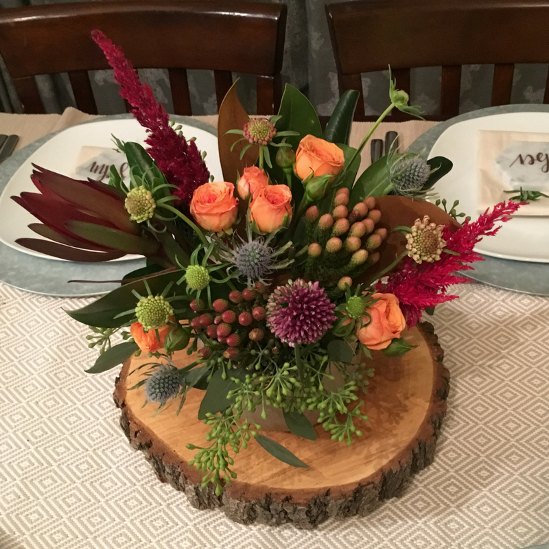 fall centerpiece