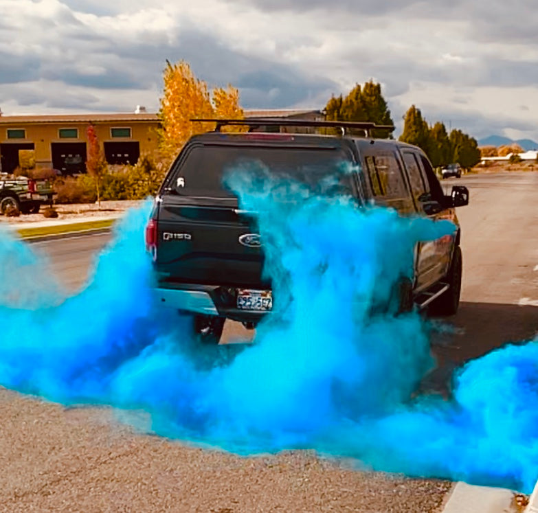 Burnout Gender Reveal Tire Pack - Blue or Pink Powder – G. R. S.