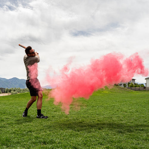 Gender Reveal Baseball Set - (1 Blue Ball, 1 Pink Ball) Exploding with  Powder - Best Idea for Boy or…See more Gender Reveal Baseball Set - (1 Blue