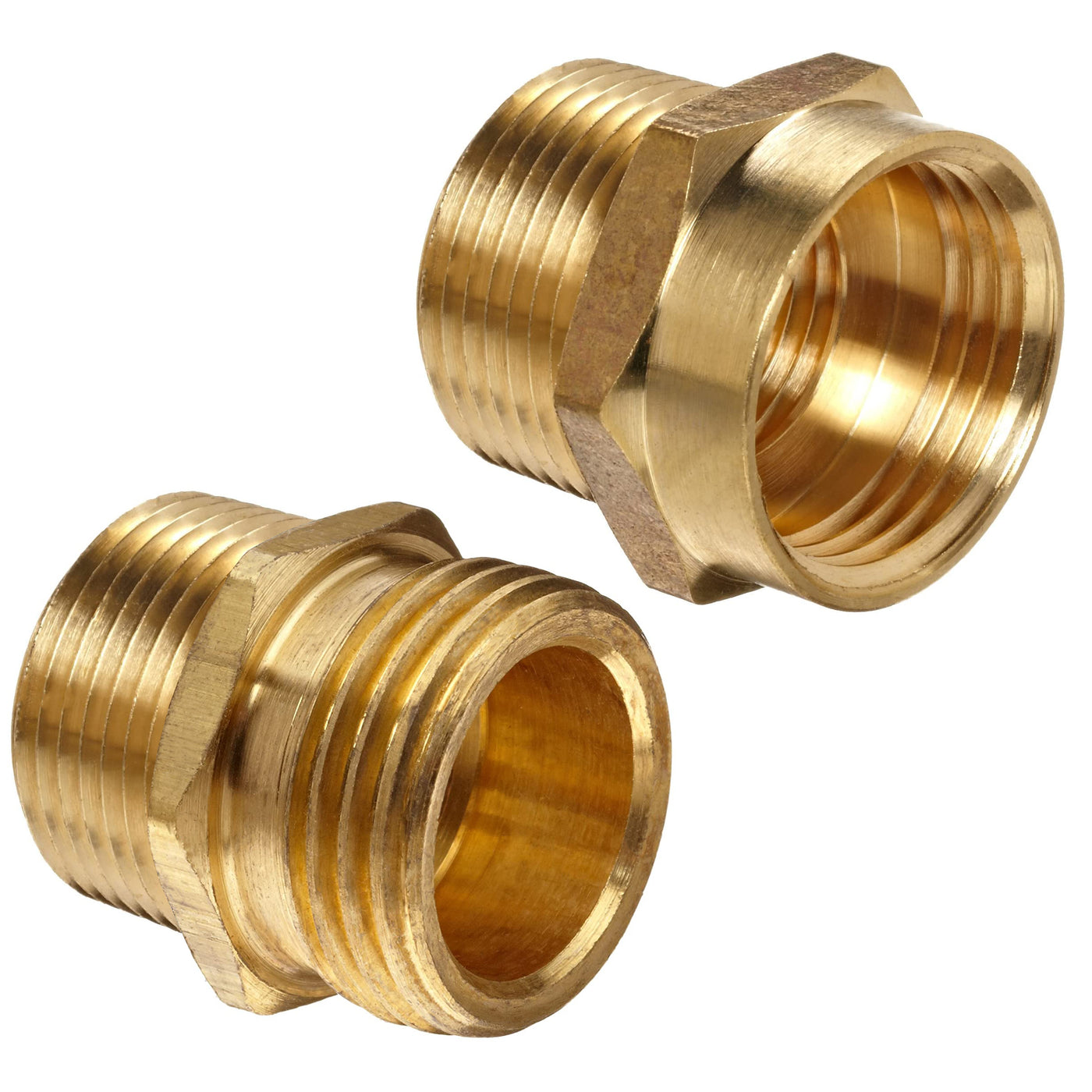 Brass Garden Hose Fitting Adapters 34 Male Npt To 34 Ght Set — Ifilters
