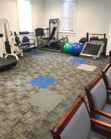 Carpet Tiles for home gym