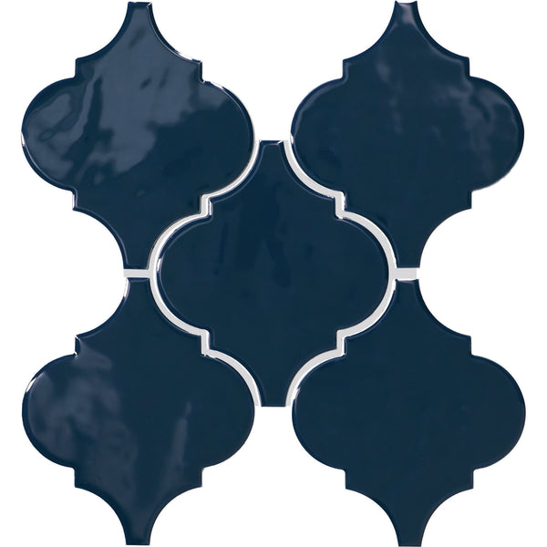 American Olean - Playscapes Arabesque Wall Tile - Midnight Blue PS76 ...
