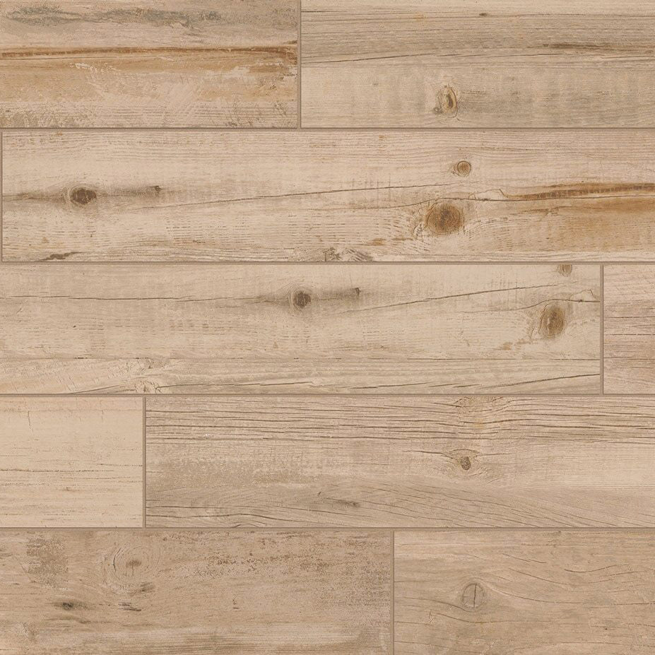 General Ceramic - Steamwork 8 in. x 48 in. Wood Look Porcelain Tile - -  Floorzz