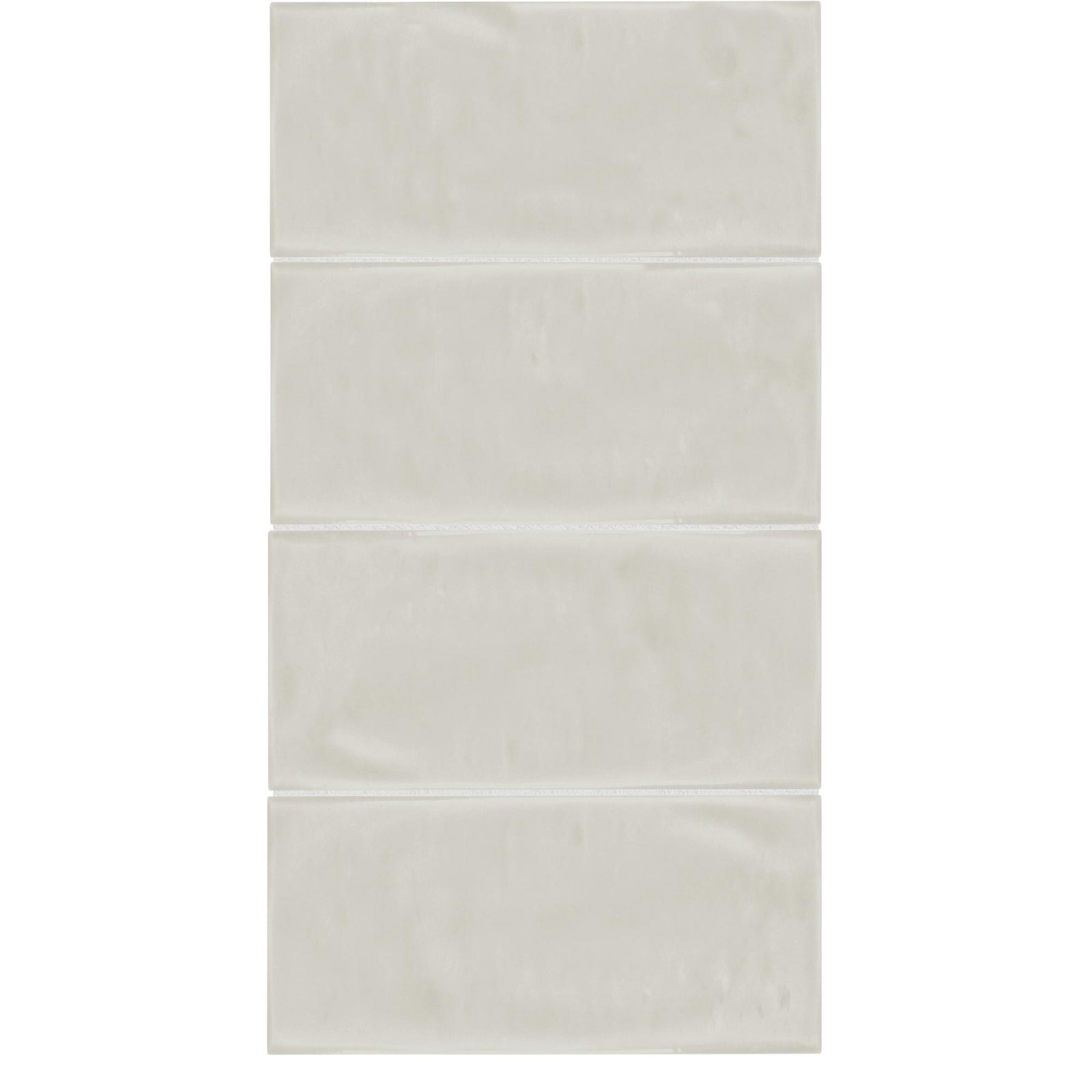 Tesoro Decorative Collection - Crayons Ceramic Tile - Bright White