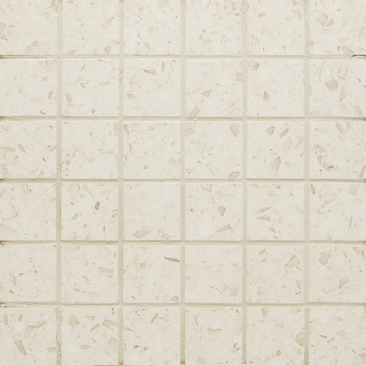 cream terrazzo tiles