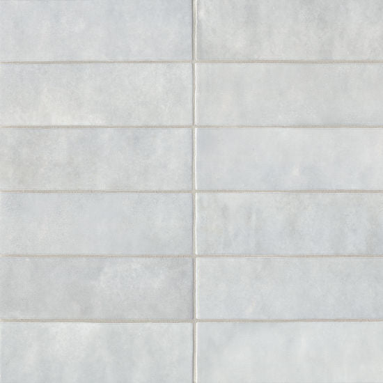 Cloe 2.5 x 8 Ceramic Tile in Baby Blue