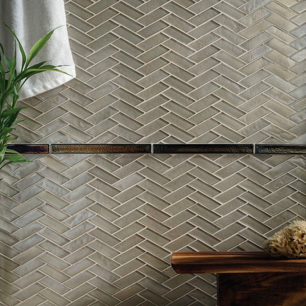 herringbone mosaic stack mosaic