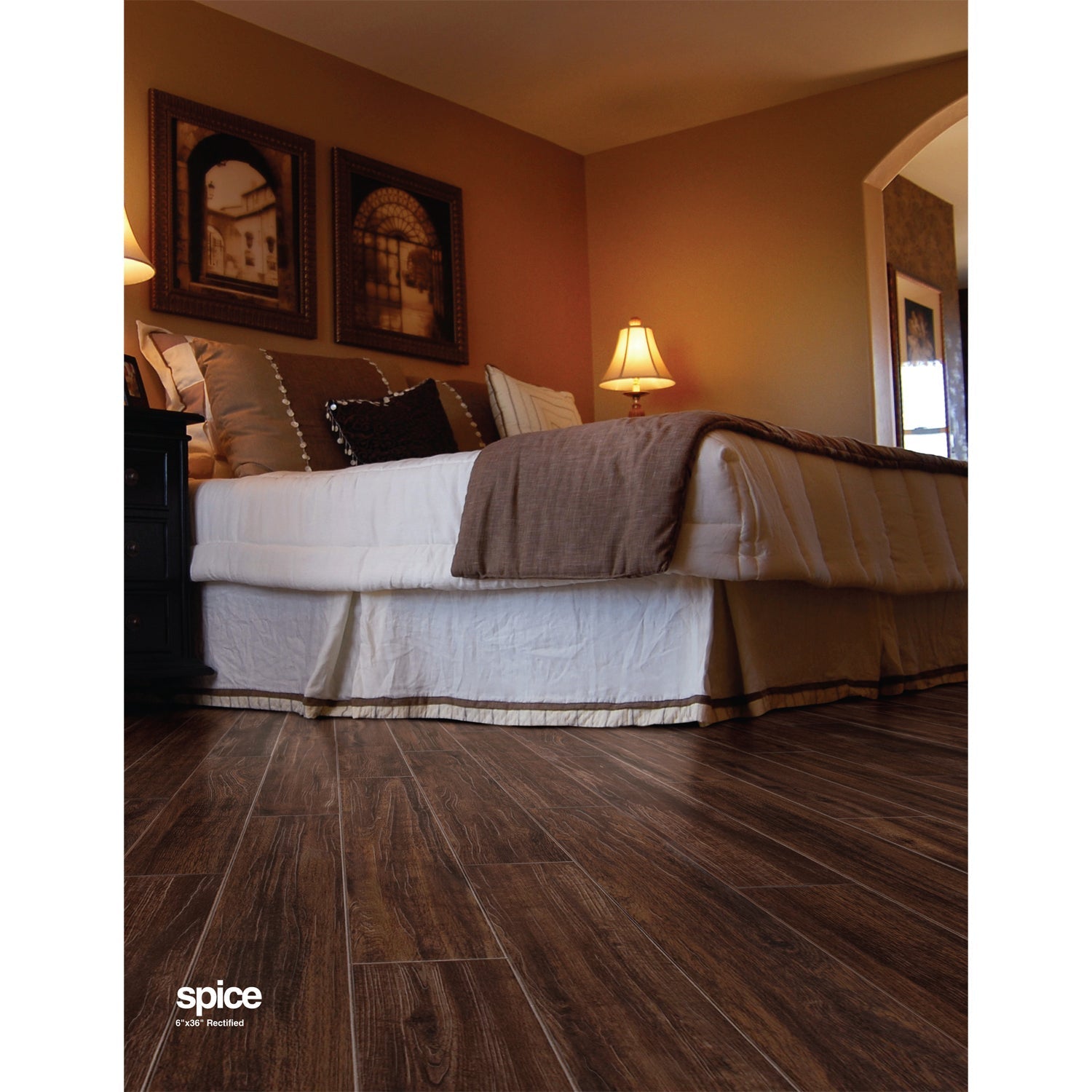 General Ceramic - Steamwork 8 in. x 48 in. Wood Look Porcelain Tile - -  Floorzz